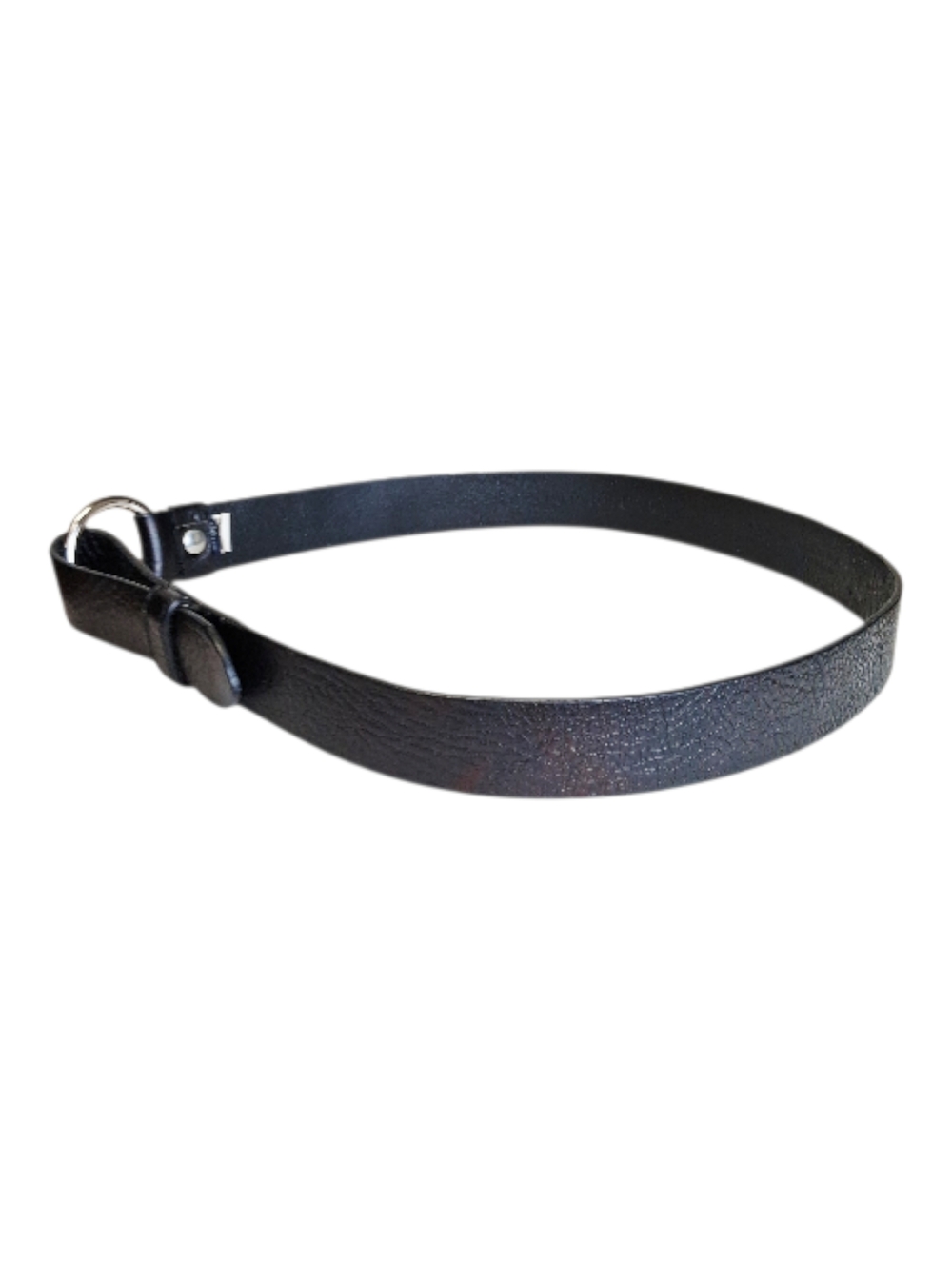Banana Republic Women's Black Leather Belt M - Picture 3 of 4